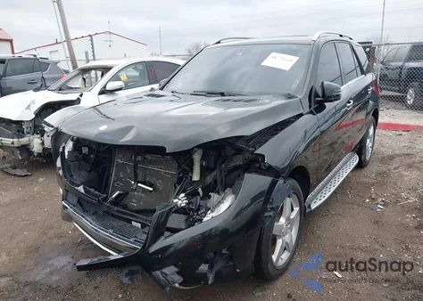 2014 Mercedes-Benz Ml 350 из США, поврежденный, VIN 4JGDA5JB8EA324404